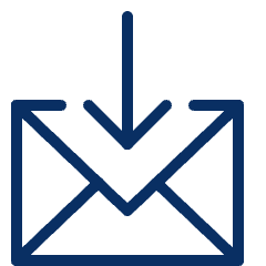 Email Inbox Icon from Cyber Line Set