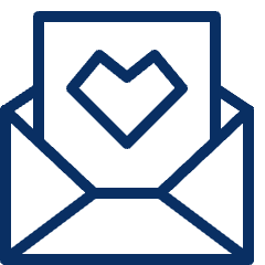 Email Love Letter Icon from Cyber Line Set