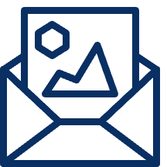 Email Picture Icon from Cyber Line Set