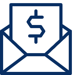 Email Receipt Icon from Cyber Line Set