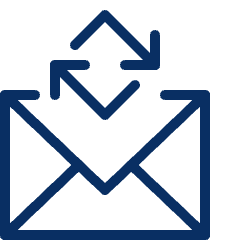 Email Refresh 1 Icon from Cyber Line Set