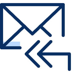 Email Reply All Icon from Cyber Duotone Set