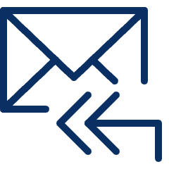 Email Reply All Icon from Cyber Line Set