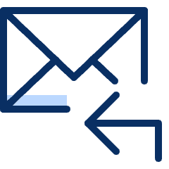 Email Reply Icon from Cyber Duotone Set