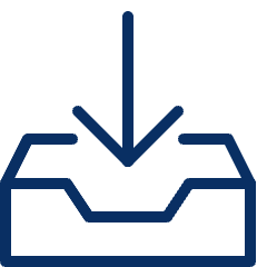 Inbox 1 Icon from Cyber Line Set