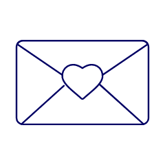 Love Mail Illustration from UX Line Set