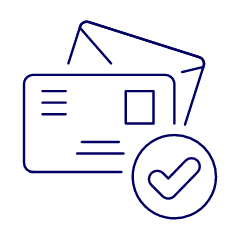 Mail Checked Illustration from UX Line Set