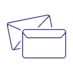 Mail Envelope 2 Illustration from UX Line Set
