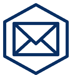 Mail Hexagon Icon from Cyber Line Set