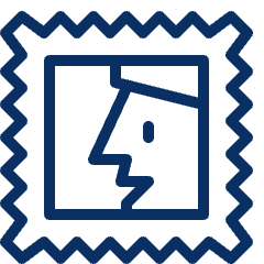 Stamp 1 Icon from Cyber Line Set
