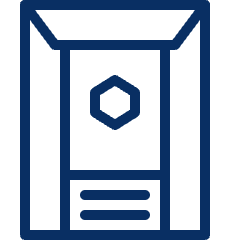 Ups Document Icon from Cyber Line Set