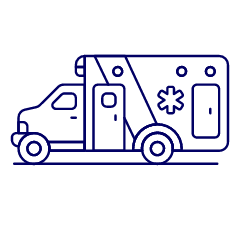 Ambulance 2 Illustration from UX Line Set