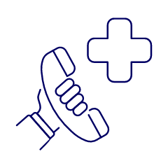 Health Call 1 Illustration from UX Line Set
