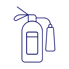 Fire Extinguisher Illustration from UX Line Set