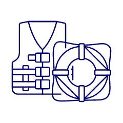 Lifesaver Illustration from UX Line Set