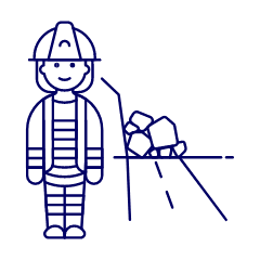 Rescuer 1 Illustration from UX Line Set