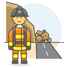 Rescuer 4 Illustration from UX Colors Set