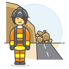 Rescuer 5 Illustration from UX Colors Set
