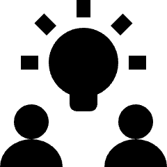 Employment Employee Idea Brainstorm Icon from Nova Solid Set