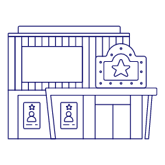 Cinema Illustration from UX Line Set