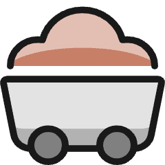 Equipment Cement Icon from Ultimate Colors Set