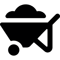 Equipment Cement Cart Icon from Ultimate Bold Set