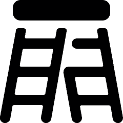 Equipment Ladder Icon from Ultimate Bold Set