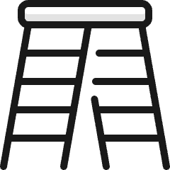 Equipment Ladder Icon from Ultimate Colors Set