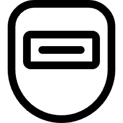 Equipment Safety Mask Icon from Ultimate Regular Set