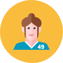 Woman 1 Icon from Kameleon Colors Set