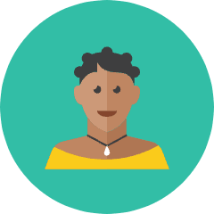 Woman 6 Icon from Kameleon Colors Set