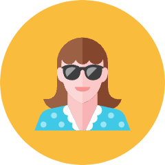 Woman 8 Icon from Kameleon Colors Set