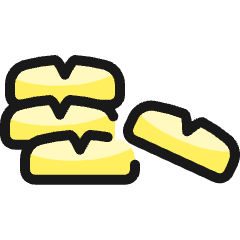 Exotic Food Buns Icon from Ultimate Colors Set