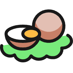 Exotic Food Passion Fruit Icon from Ultimate Colors Set