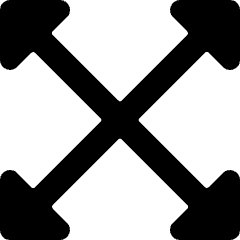 Expand 2 Icon from Ultimate Bold Set