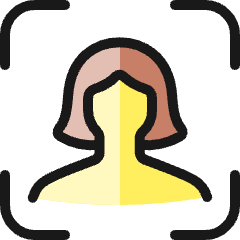 Face Id 6 Icon from Ultimate Colors Set