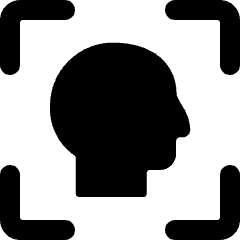 Face Id 7 Icon from Ultimate Bold Set