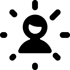Face Id 9 Icon from Ultimate Bold Set