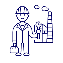 Factory Engineer 1 Illustration from UX Line Set