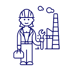 Factory Engineer 2 Illustration from UX Line Set
