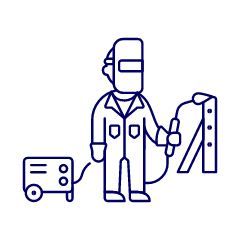 MACHINE WELDER 1 Illustration from UX Line Set