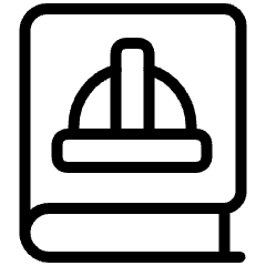 Book Helmet 2 Icon from Ultimate Light Set