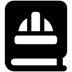 Book Helmet 2 Icon from Ultimate Bold Set