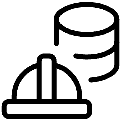 Database Helmet Icon from Ultimate Light Set