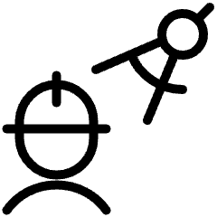 Design Person Circinus Icon from Ultimate Light Set