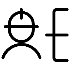 Engineer Project Superviser 1 Icon from Ultimate Light Set