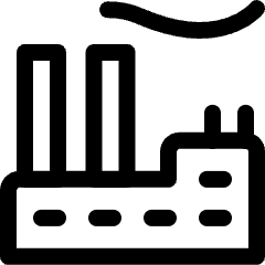 Factory Building 2 Icon from Ultimate Regular Set