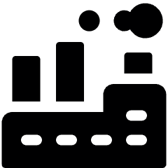 Factory Building 2 Icon from Ultimate Bold Set