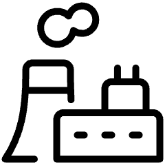 Factory Building 4 Icon from Ultimate Light Set