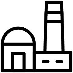 Factory Building 5 Icon from Ultimate Light Set